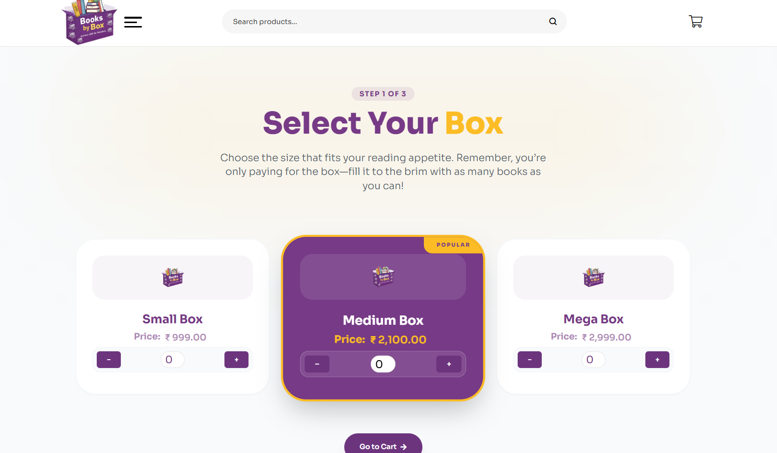 Books by Box Website